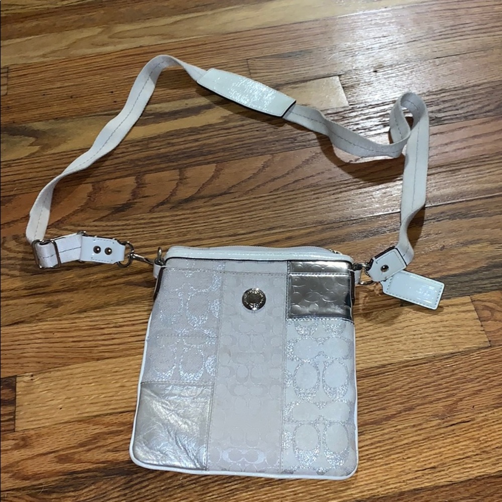 Last Call‼️Coach Monogram Patchwork Crossbody